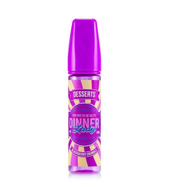 Blackberry Crumble 50ml Shortfill By Dinner Lady