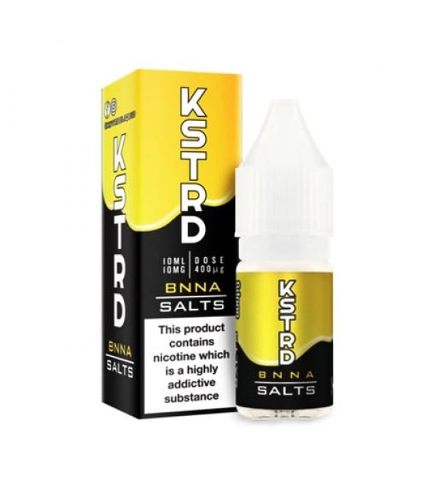 BNNA Custard 10ml Nic Salt By KSTRD