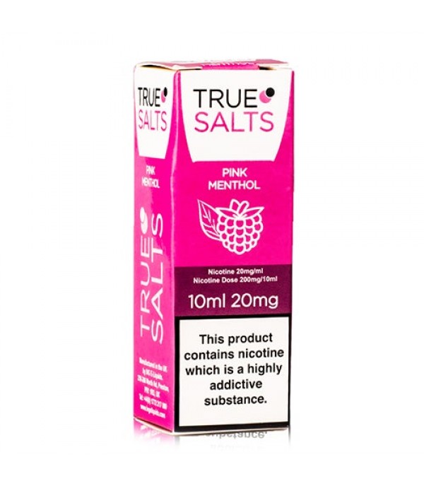 Pink Menthol 10ml Nic Salt By True Salts