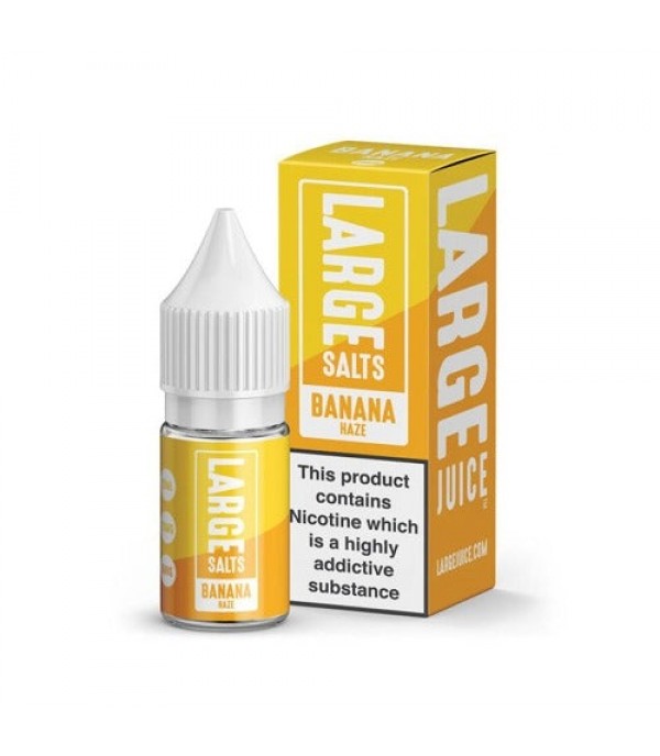 Banana Haze 10ml Nic Salt By Large Salts